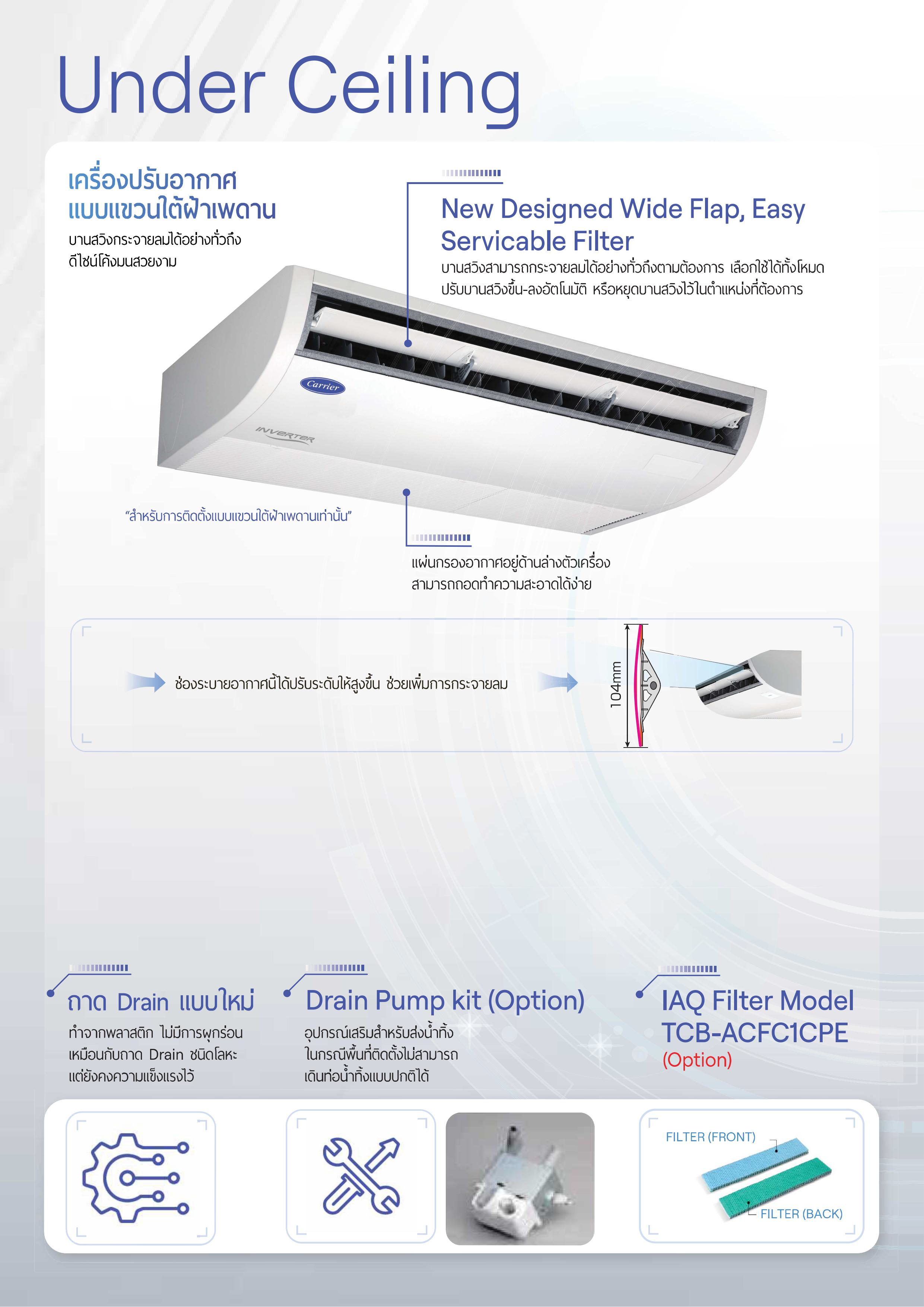 XPOWER Inverter Under Ceiling - Content Image 1