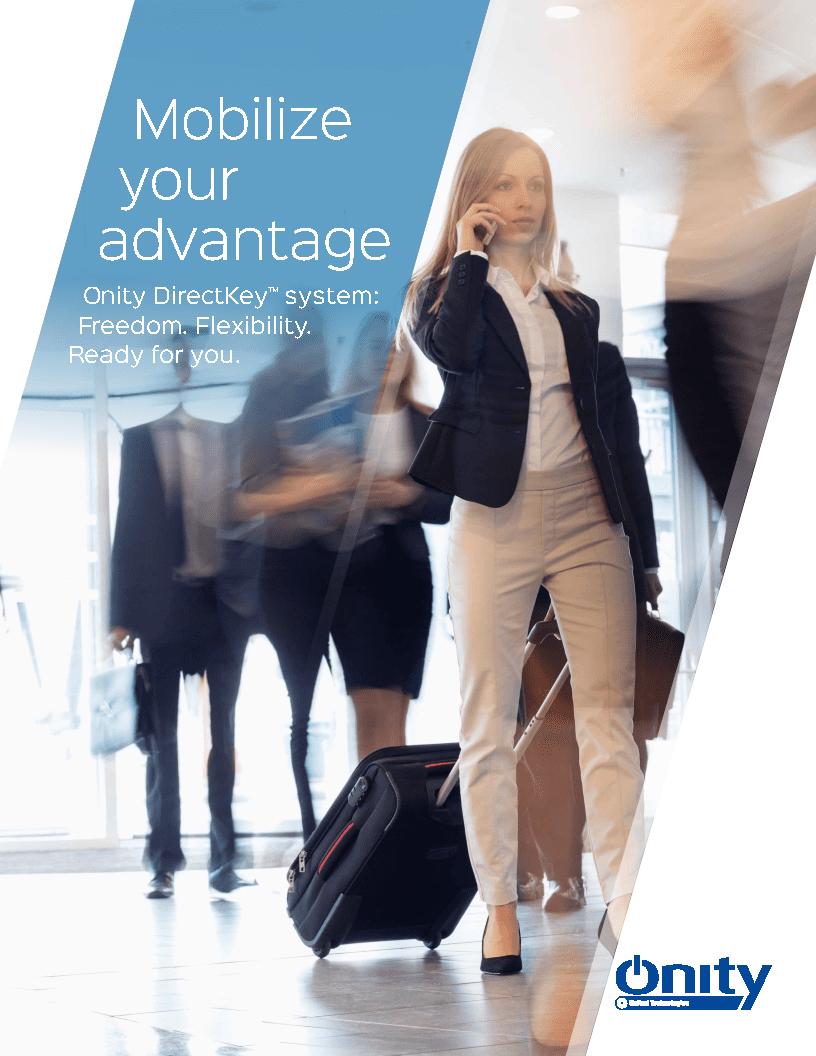 Mobilize your advantage Onity DirectKey™ system