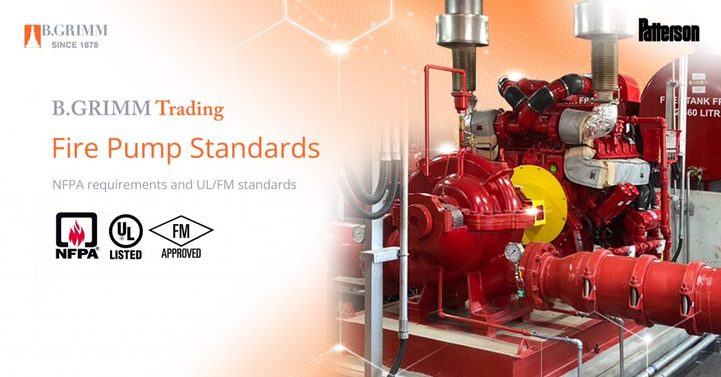 B.Grimm Trading｜Mechanical Product | Patterson | Fire Pump | NFPA | UL FM Standard