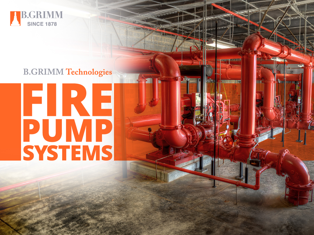 B.Grimm Technologies Fire pump system