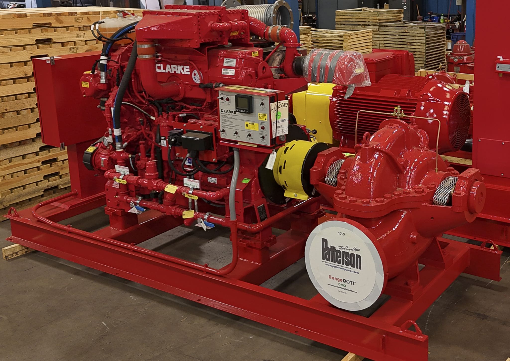 เครื่องสูบน้ำดับเพลิง Horizontal Split Case